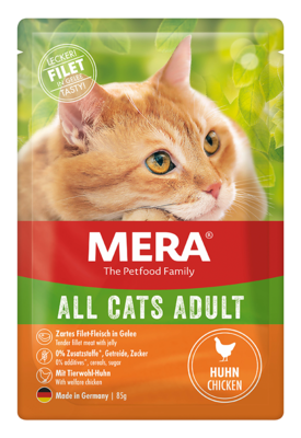 MERA Cats All Cats Adult Nassfutter Mit Huhn