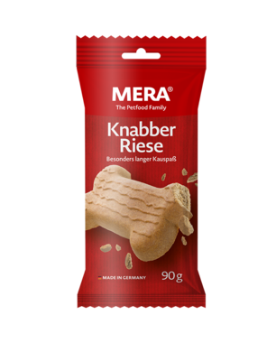 mera essential Knabberriese Riesig, macht Spaß und putzt die Zähne