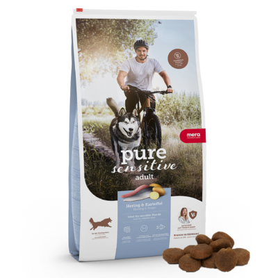 mera pure sensitive Hering & Kartoffel für den sensiblen Hund