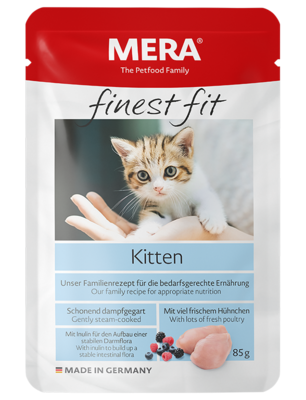 MERA finest fit Kitten Nassfutter für heranwachsende Katzen MERA finest fit Kitten Nassfutter für heranwachsende Katzen