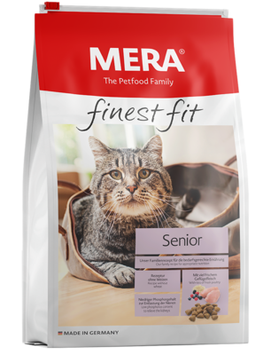 MERA finest fit Senior 8+ Trockenfutter für ältere Katzen